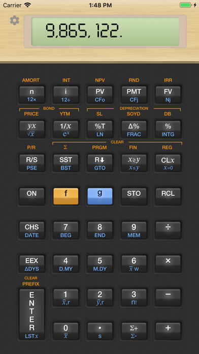 Vicinno Financial Calculator Screenshot