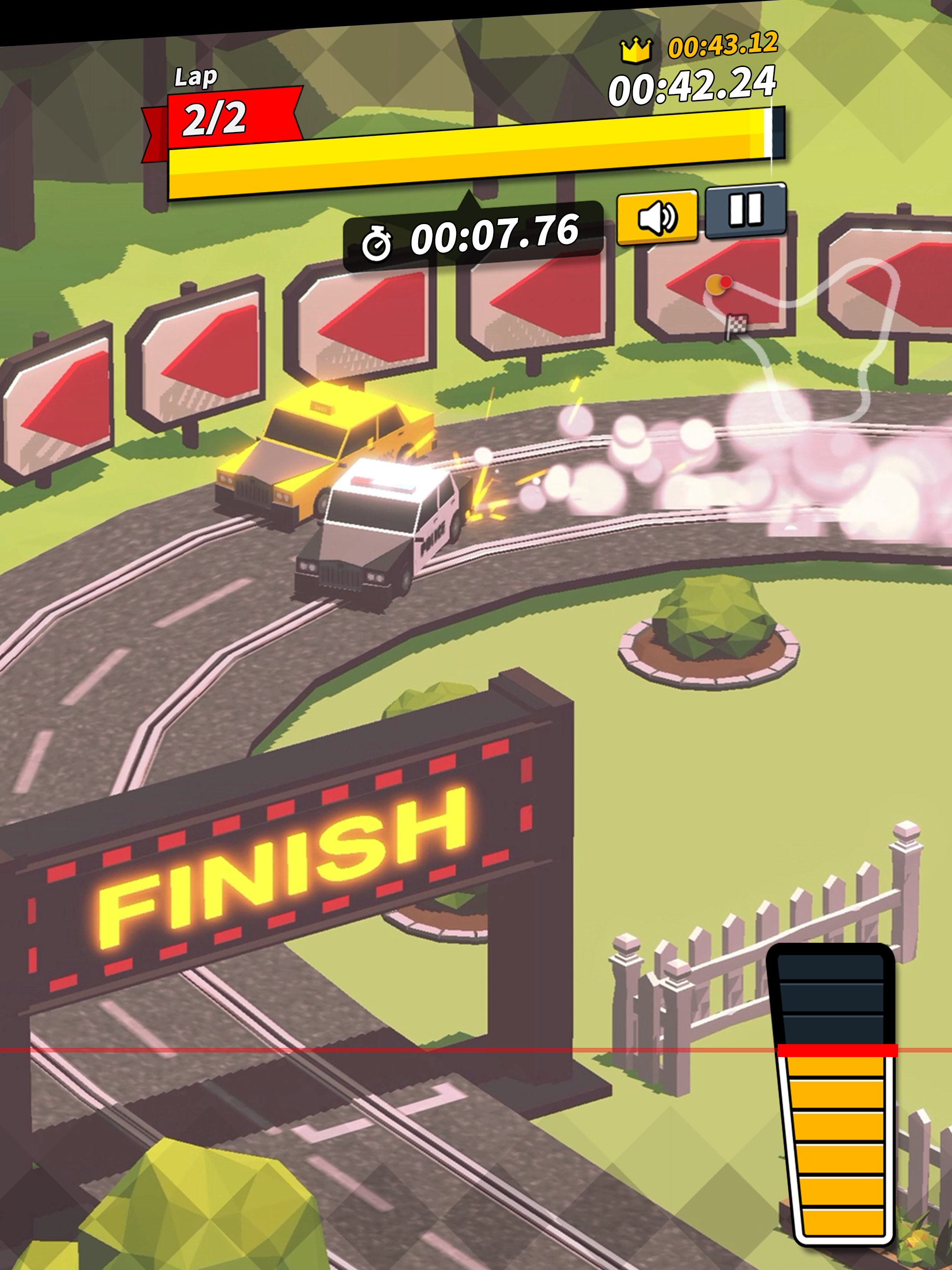 Onslot Car: drag race master