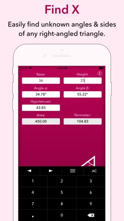 Trigonometry Help Lite screenshot 2