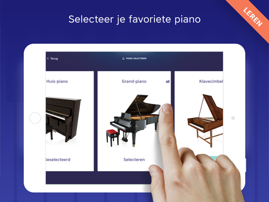 Piano - Speel & Leer Piano iPad app afbeelding 5