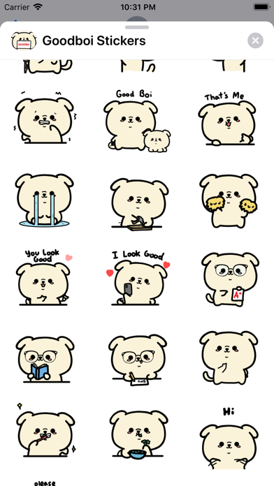 Goodboi Stickers: Aminals screenshot 4