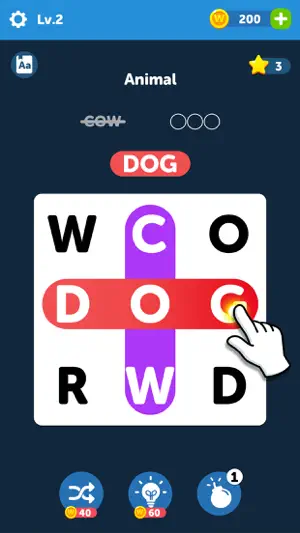 Wonder Word: Word Search Games screenshot 1