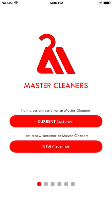 My Master Cleaners Mobile Screenshot