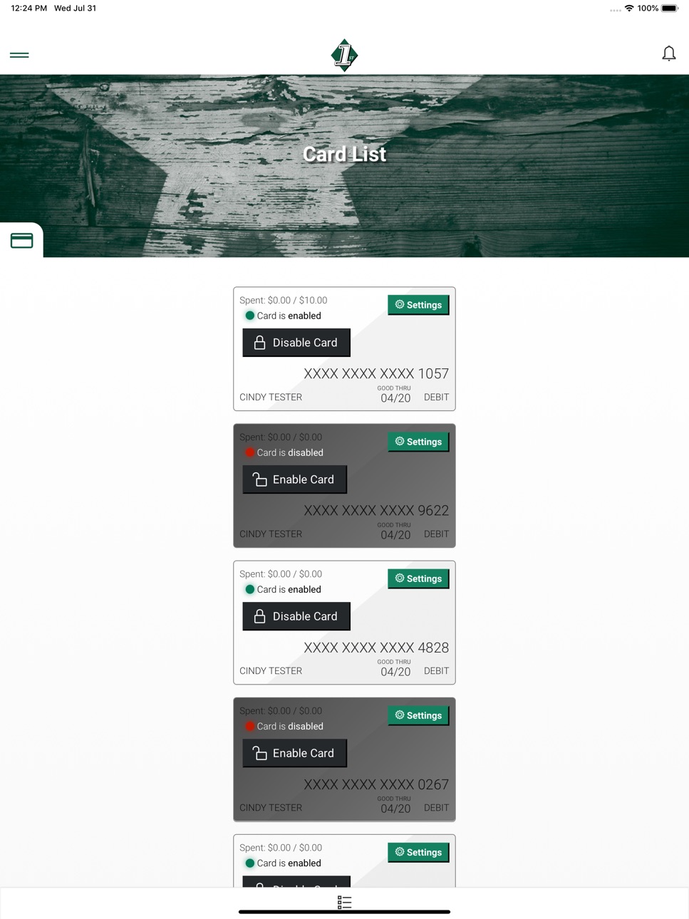iPad screenshot