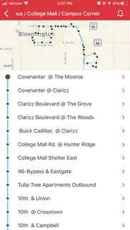 doublemap bus tracker iphone screenshot 3