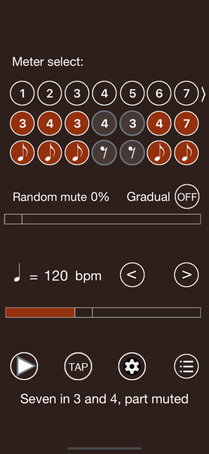 ‎Time Guru Metronome Screenshot