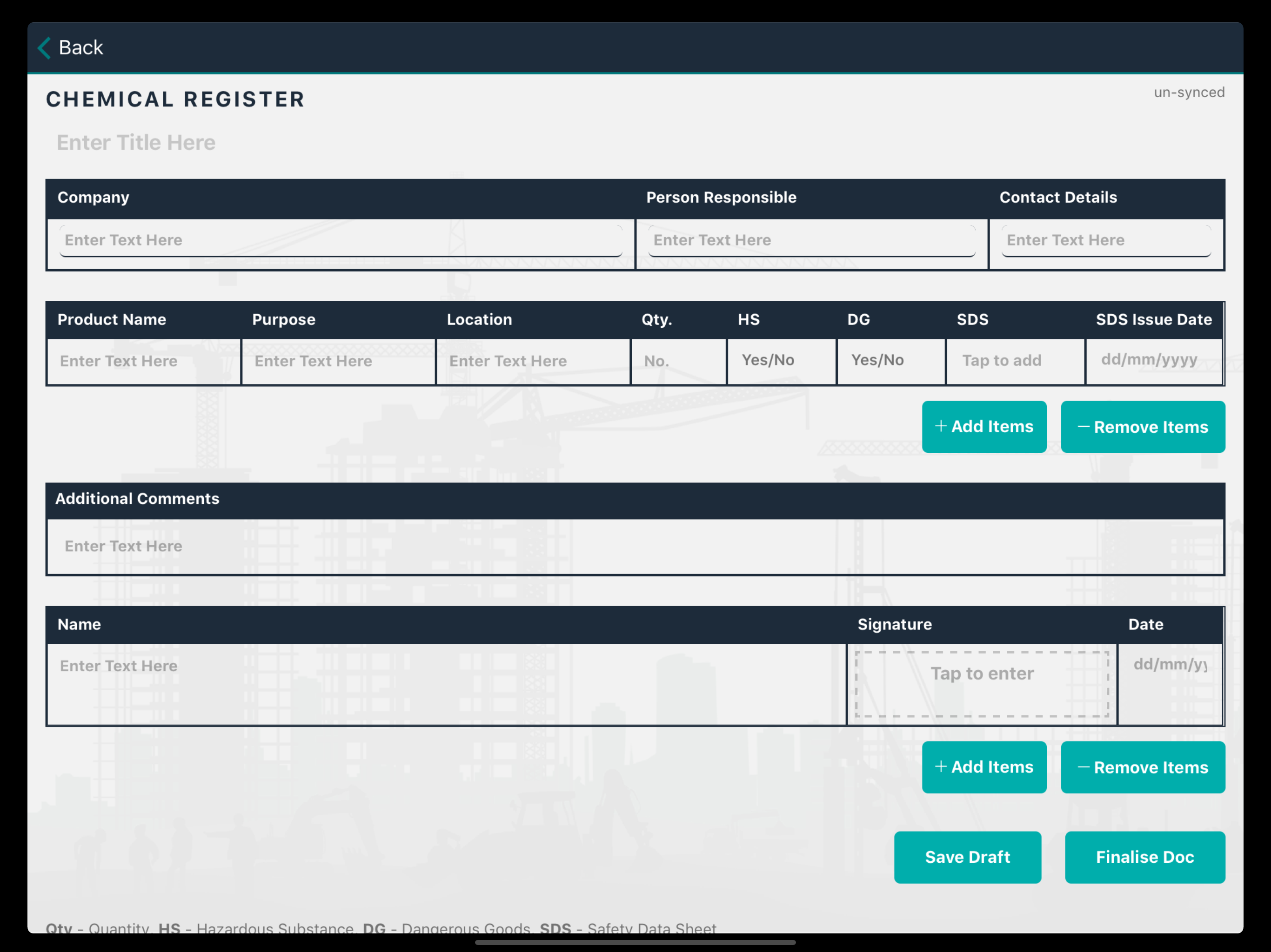 Safe Workplace Docs screenshot 17
