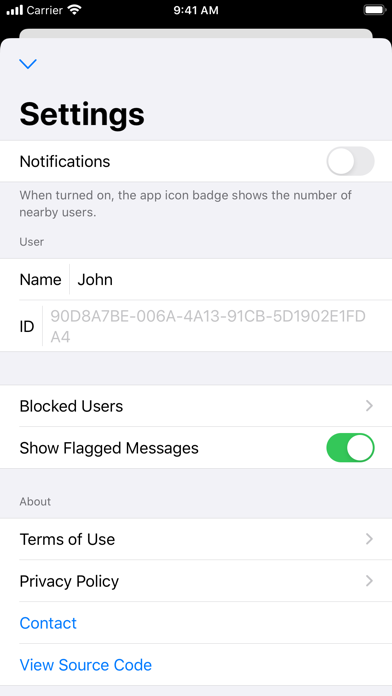 Berkanan Messenger Lite screenshot 2