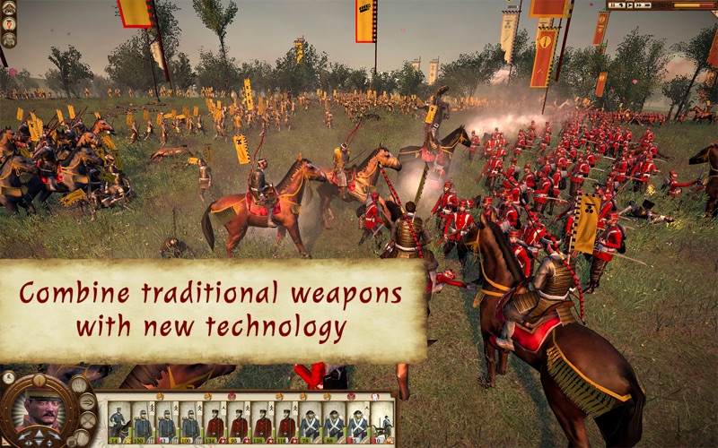 total war: fall of the samurai iphone screenshot 2
