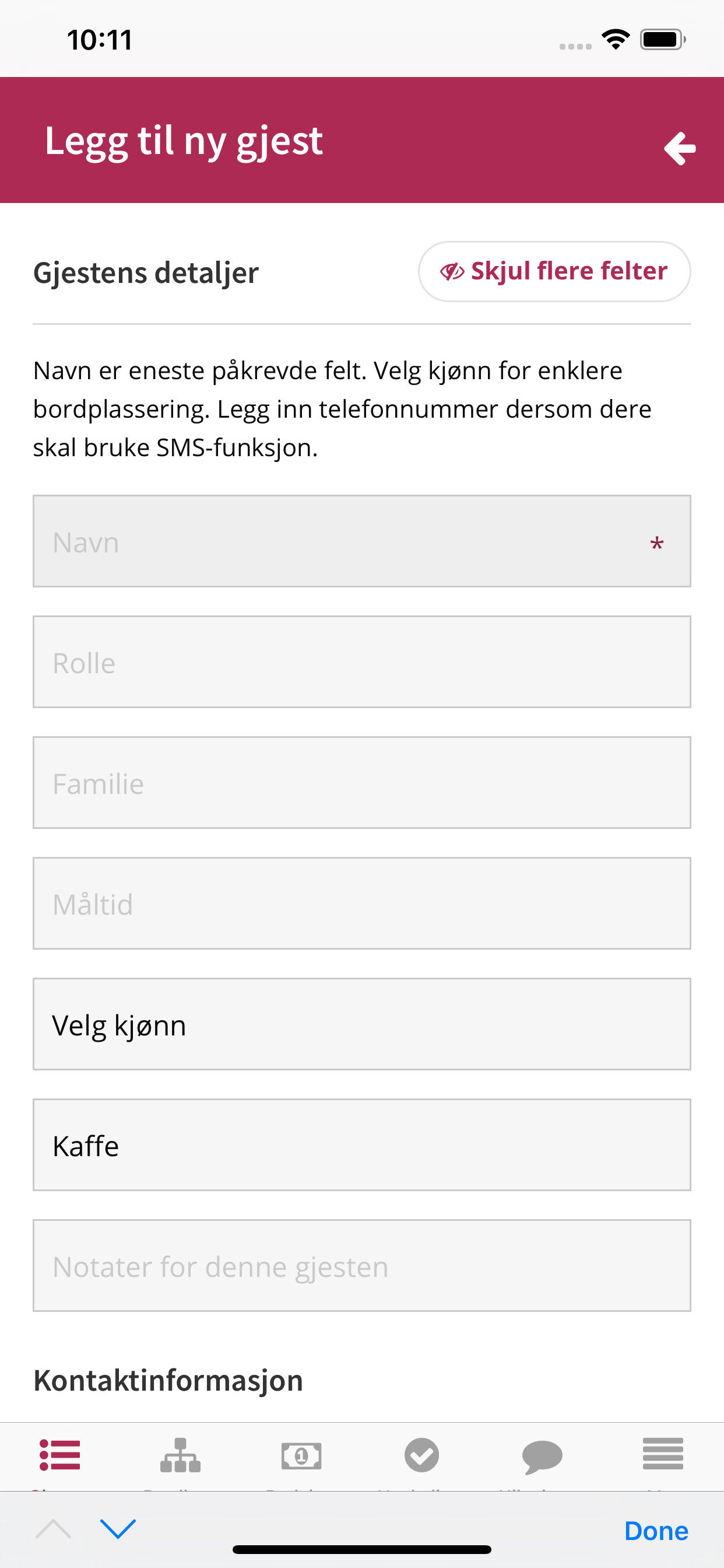 Bryllusplanlegger
