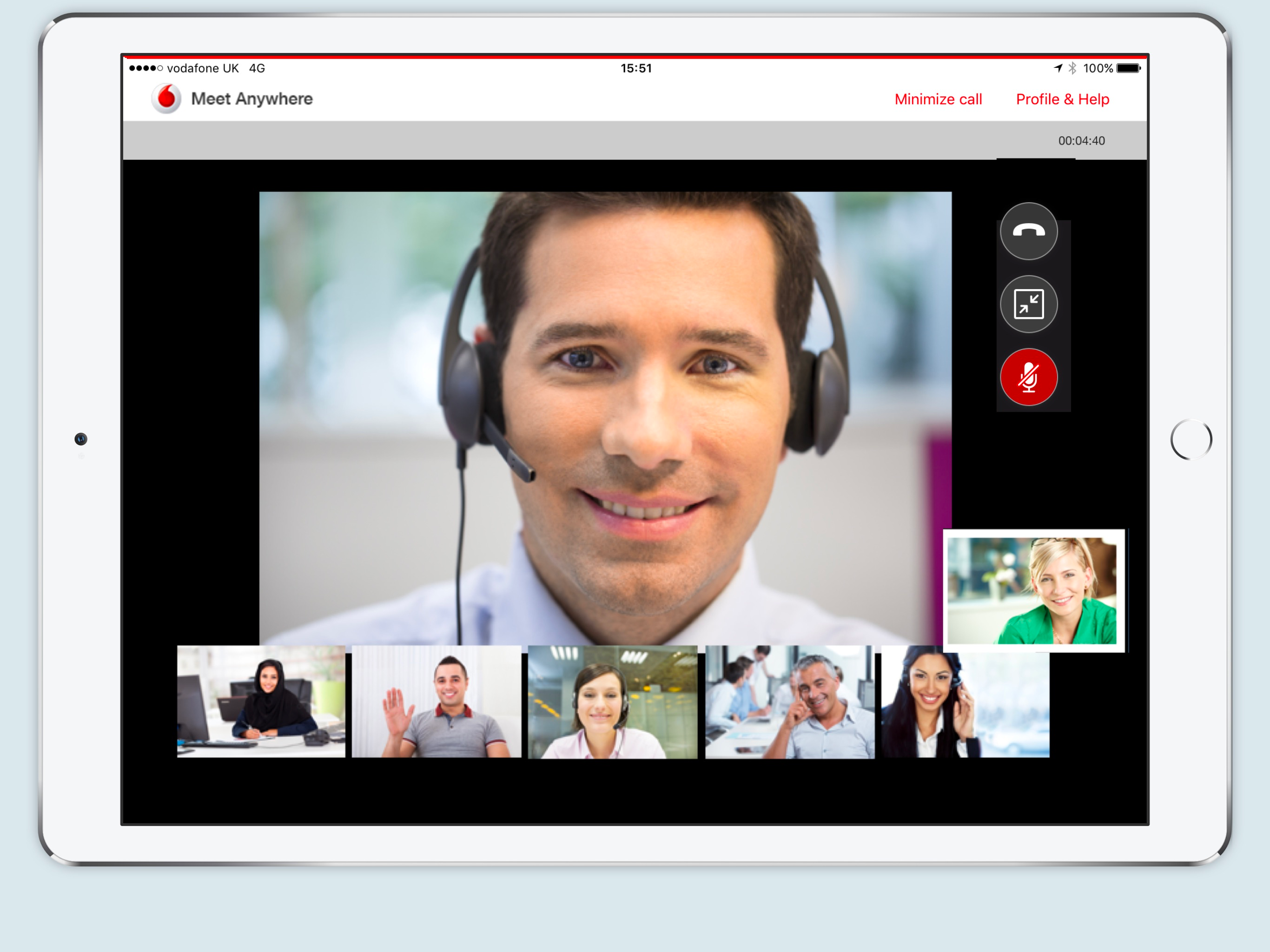 Vodafone Meet Anywhere screenshot 9