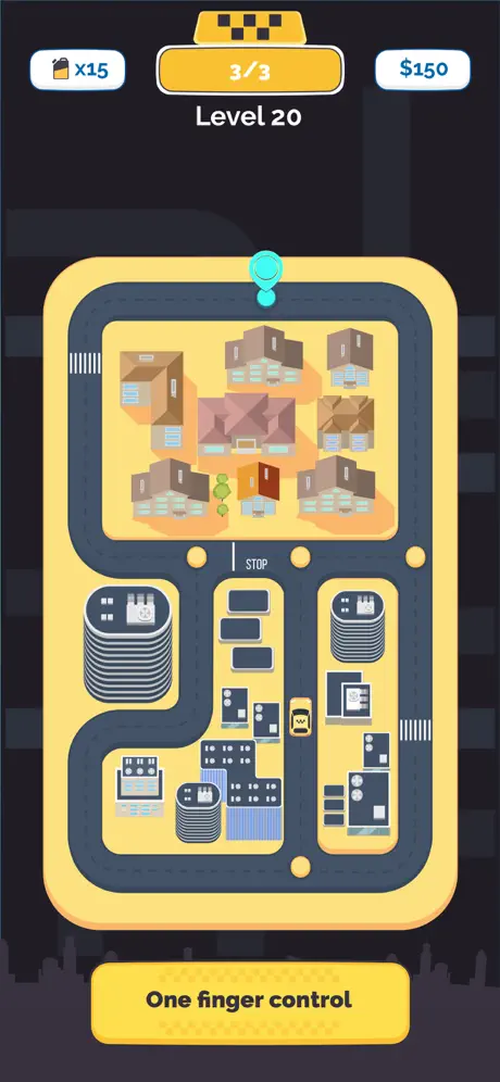 Taxi Town: Arcade Funny Game