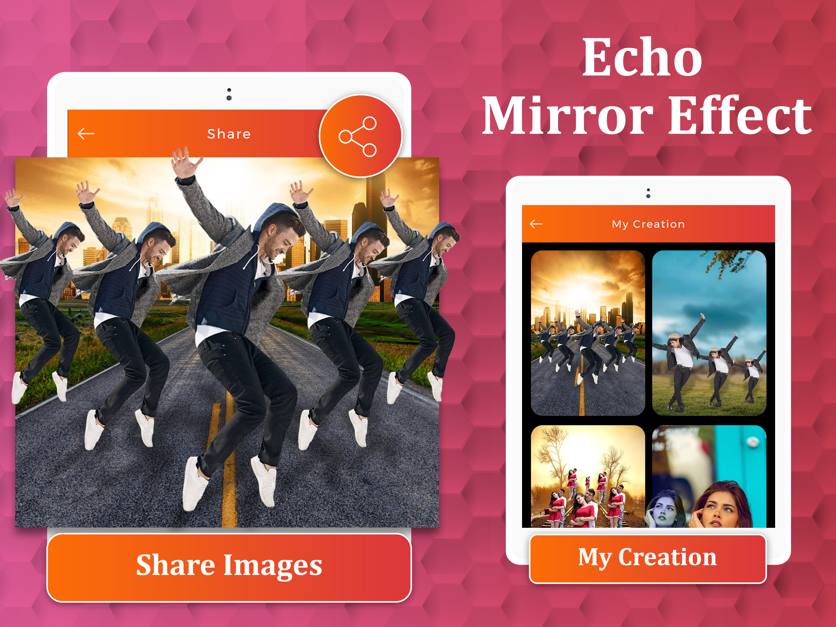 Echo Magic Mirror Photo Effect screenshot 10
