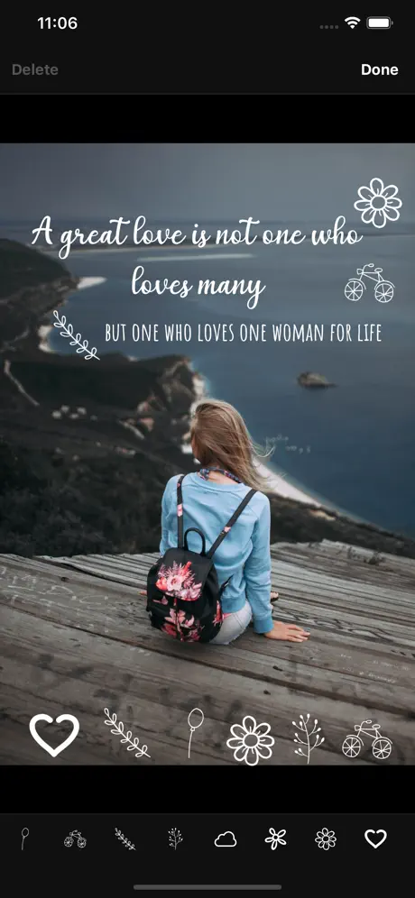 Photo Collage - Text on Photo