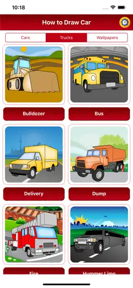 Game screenshot How to Draw Cars/Trucks apk