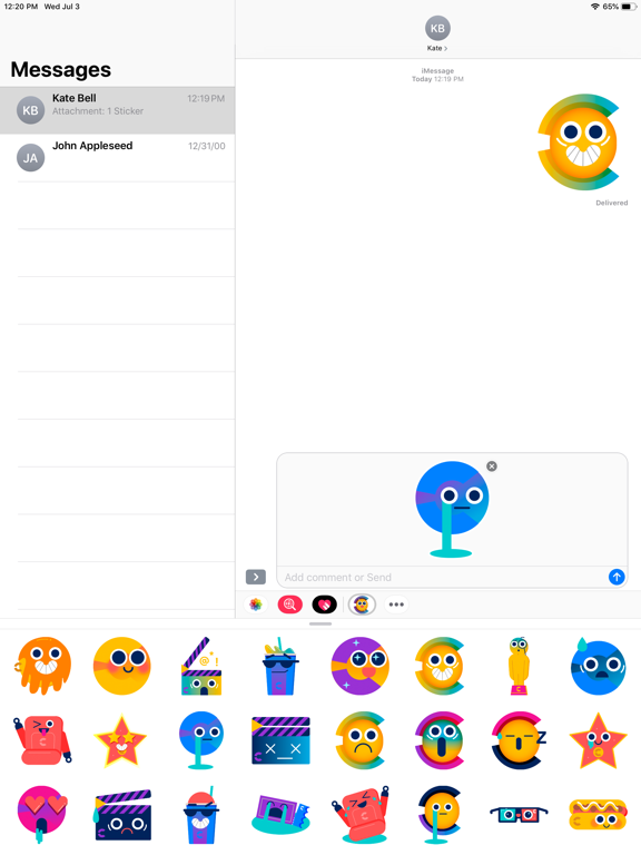 Screenshot #5 pour Sticker Pack Cinépolis