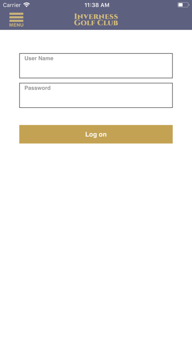 Inverness Golf Club App Screenshot
