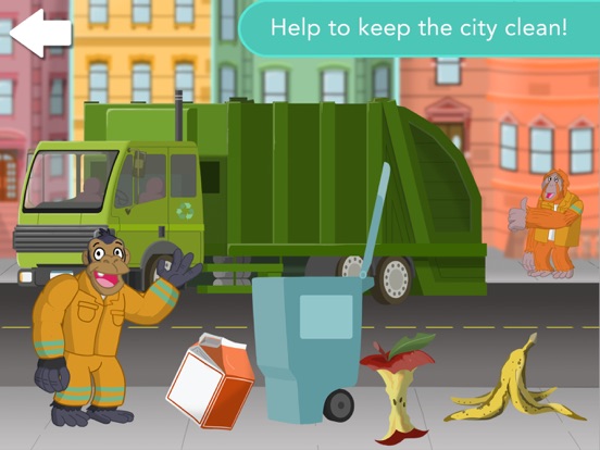 Big City Vehicles for Kids iPad screenshot 8 - Education app