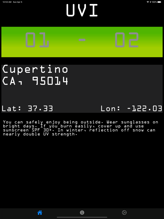 Screenshot #4 pour UV Index by dnzh