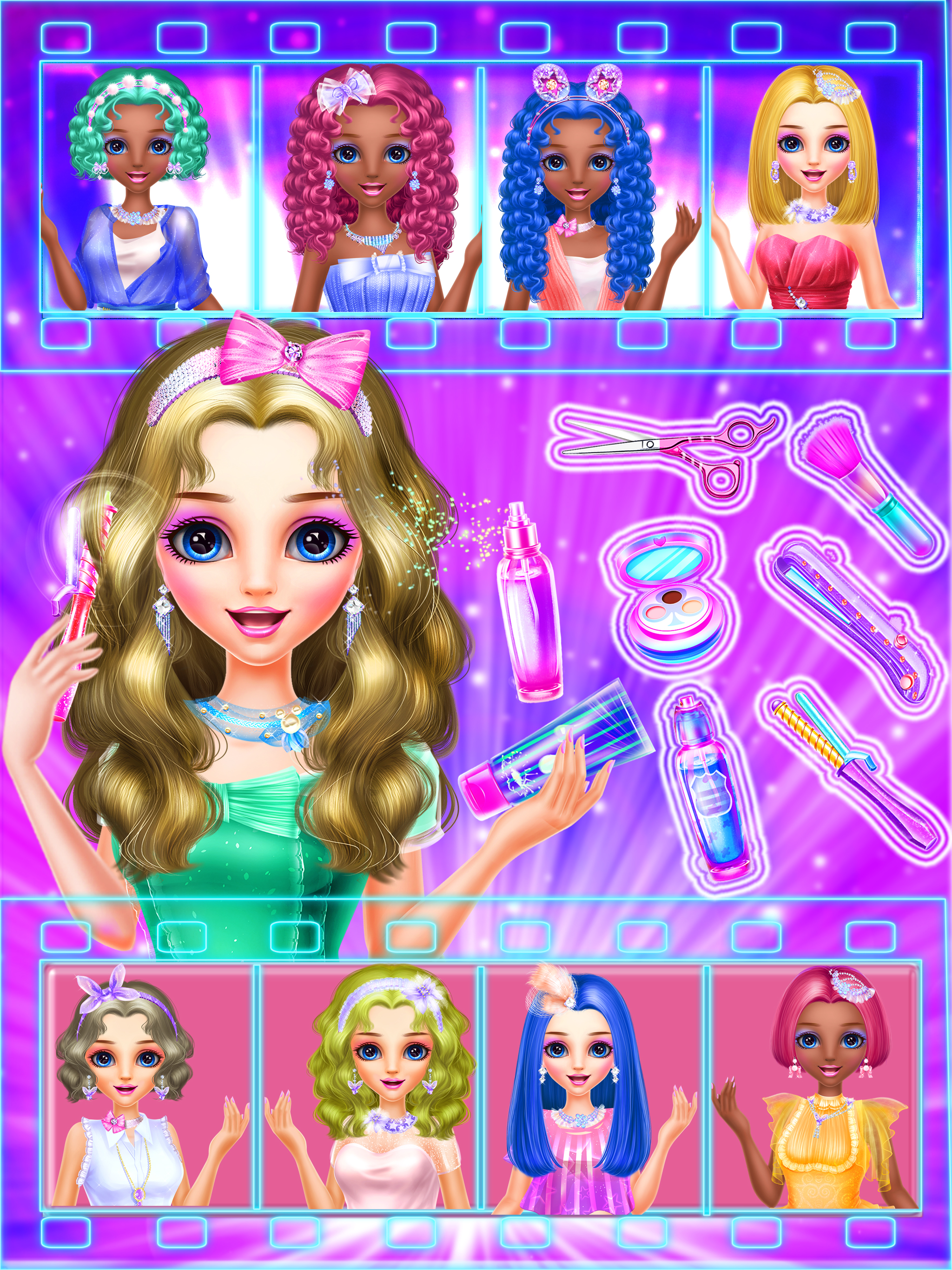 Hair Designer DIY Salon-Makeup