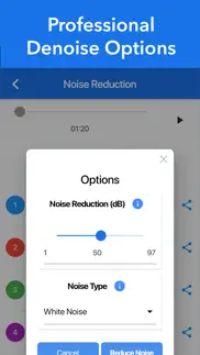 How to cancel & delete audio noise removal 3