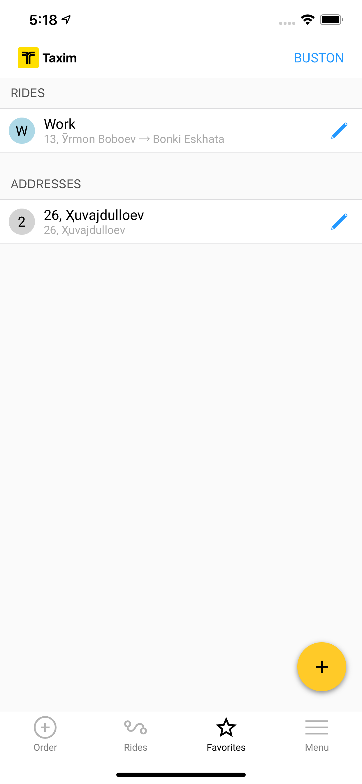 Taxim - order a taxi screenshot 4