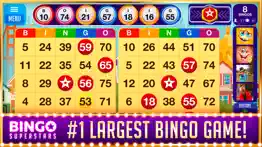 bingo superstars™ – bingo live iphone screenshot 1