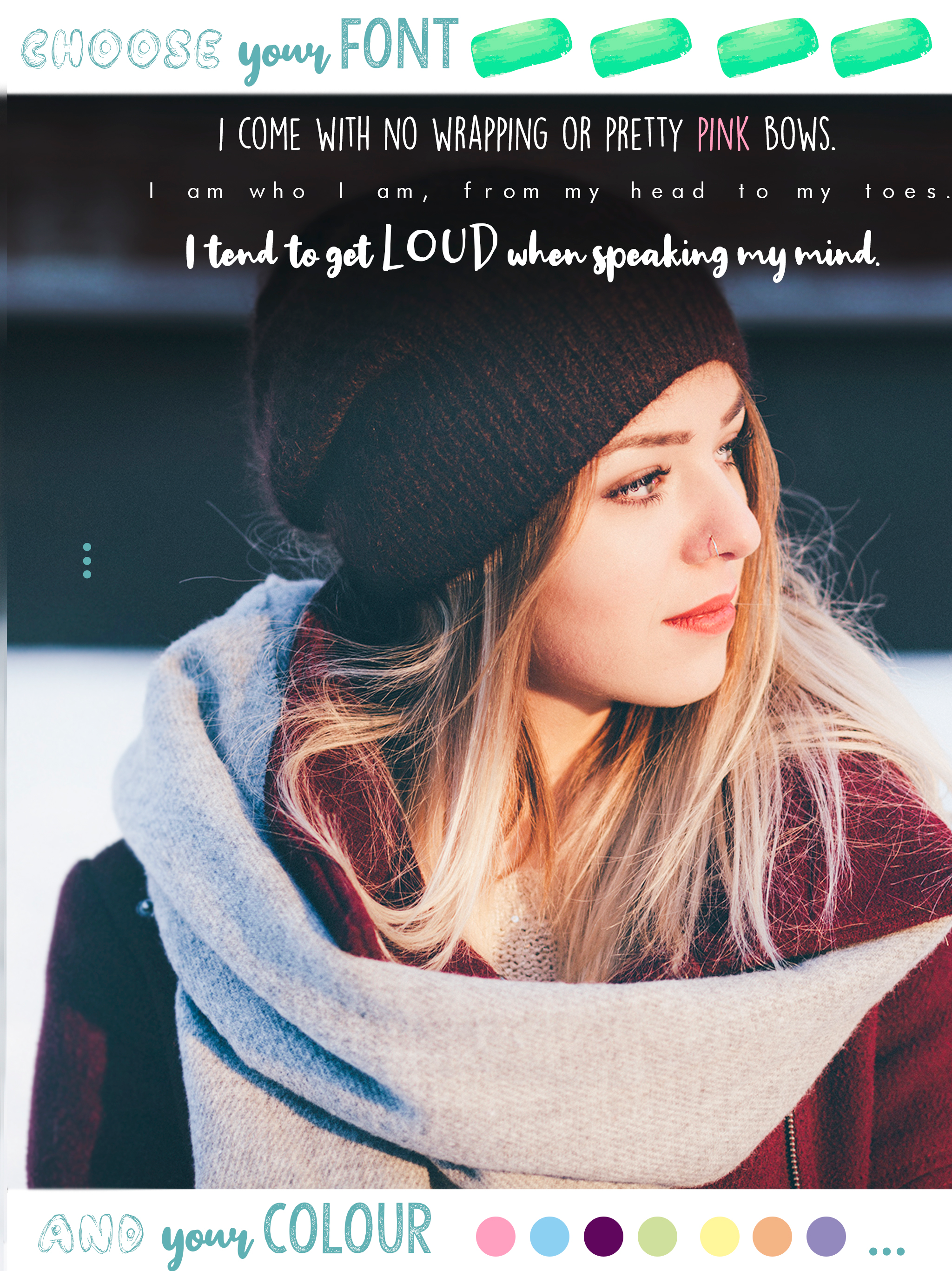 Write on Photos – Typography