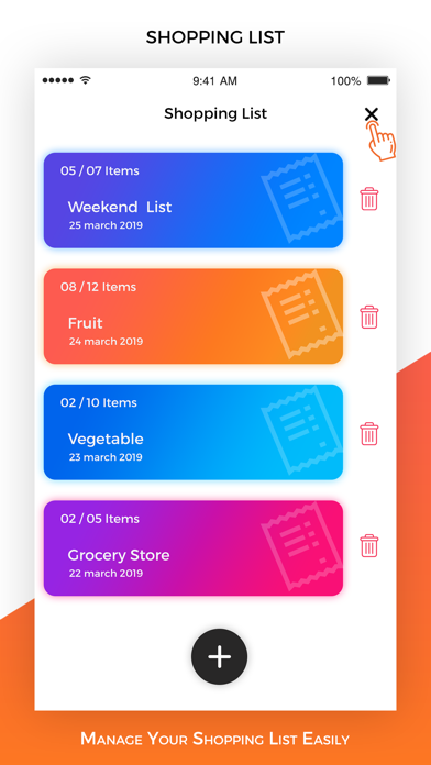 Screenshot #2 pour Shopping List & Reminder