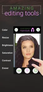 Perfect Hairstyle:Hair Cut PRO screenshot #5 for iPhone