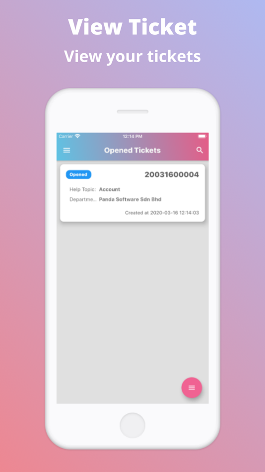 #2. Panda Helpdesk (iOS) Podle: PANDA SOFTWARE HOUSE