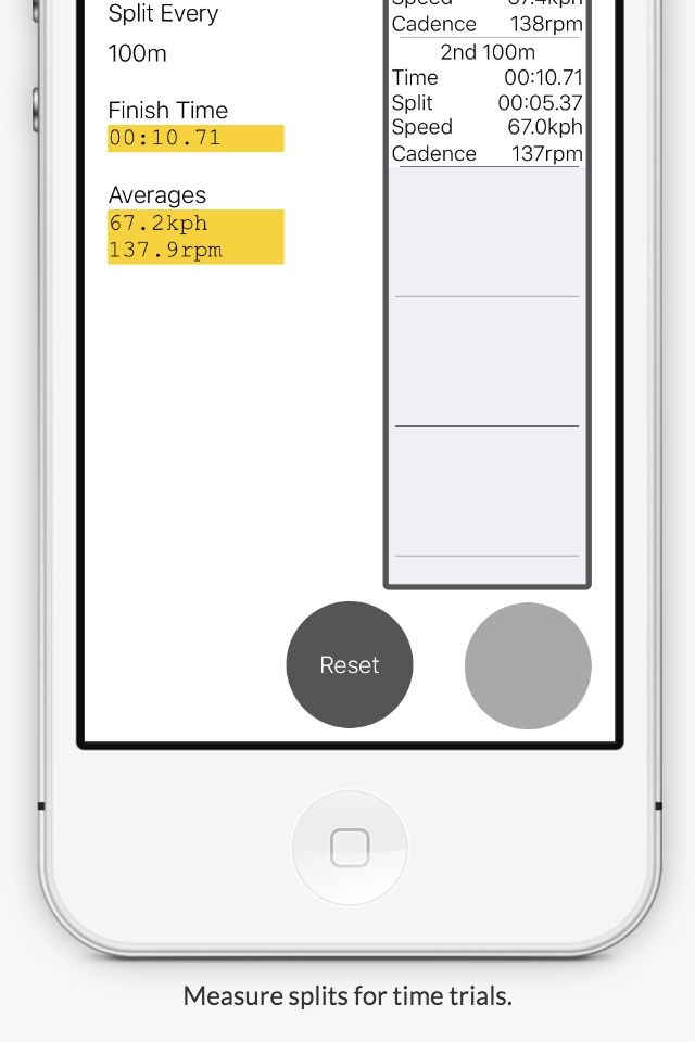 Track Cycling Stopwatch screenshot 2