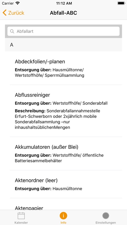 Abfall-App Erfurt screenshot-6