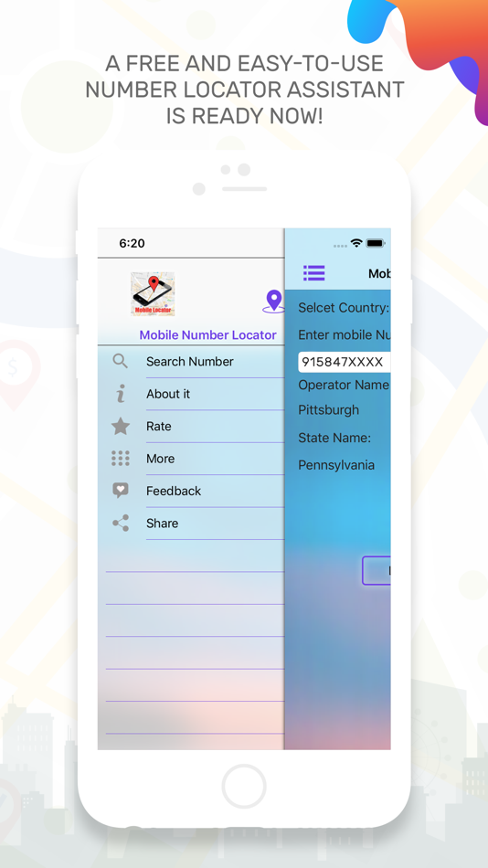 #5. Mobile Number Locator ! (iOS) 由: Jyoti Yadav