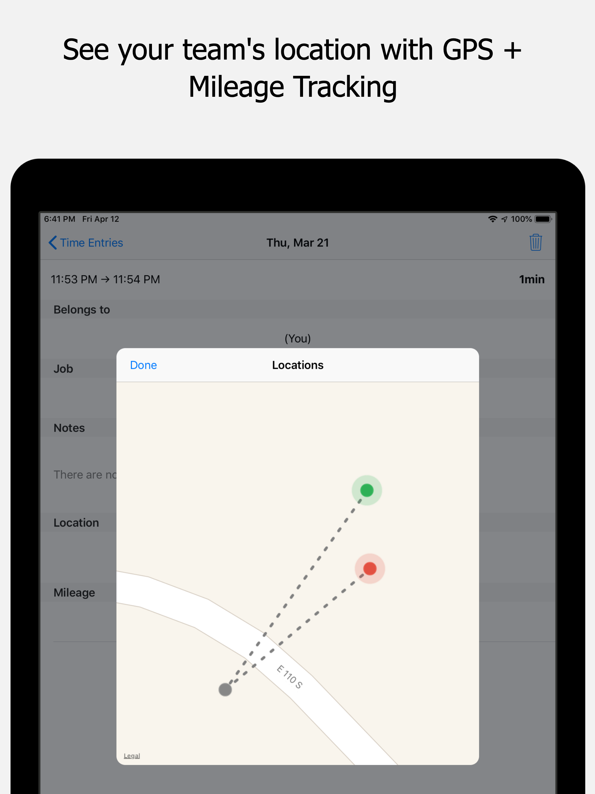 Timeero GPS Time Tracking screenshot 8