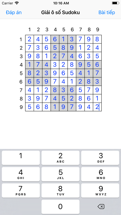 UnSudoku screenshot 2