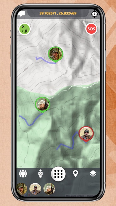 Screenshot #1 pour Gps Tracking - Hunter