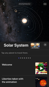 Cosmology screenshot