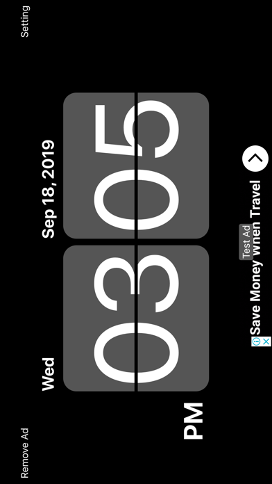Screenshot #2 pour Flip Clock - Simple