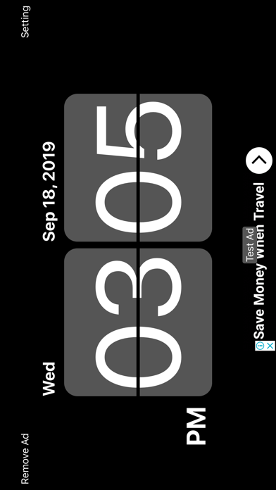 Flip Clock - Simple screenshot 2