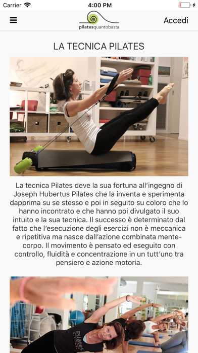 PilatesQB Screenshot
