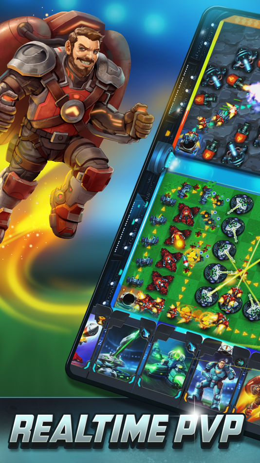 #1. Tower Duel - PvP TD Games (iOS) By: Crit Crew GmbH
