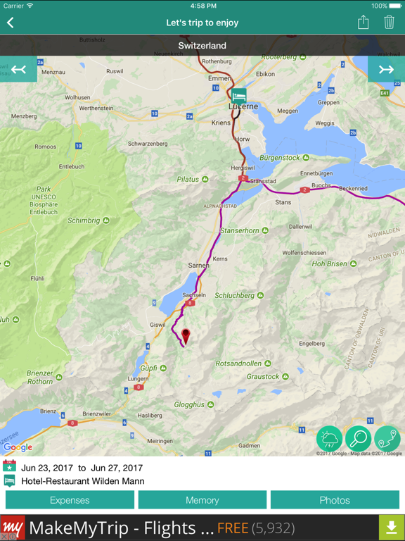 Screenshot #5 pour Holiday Plan