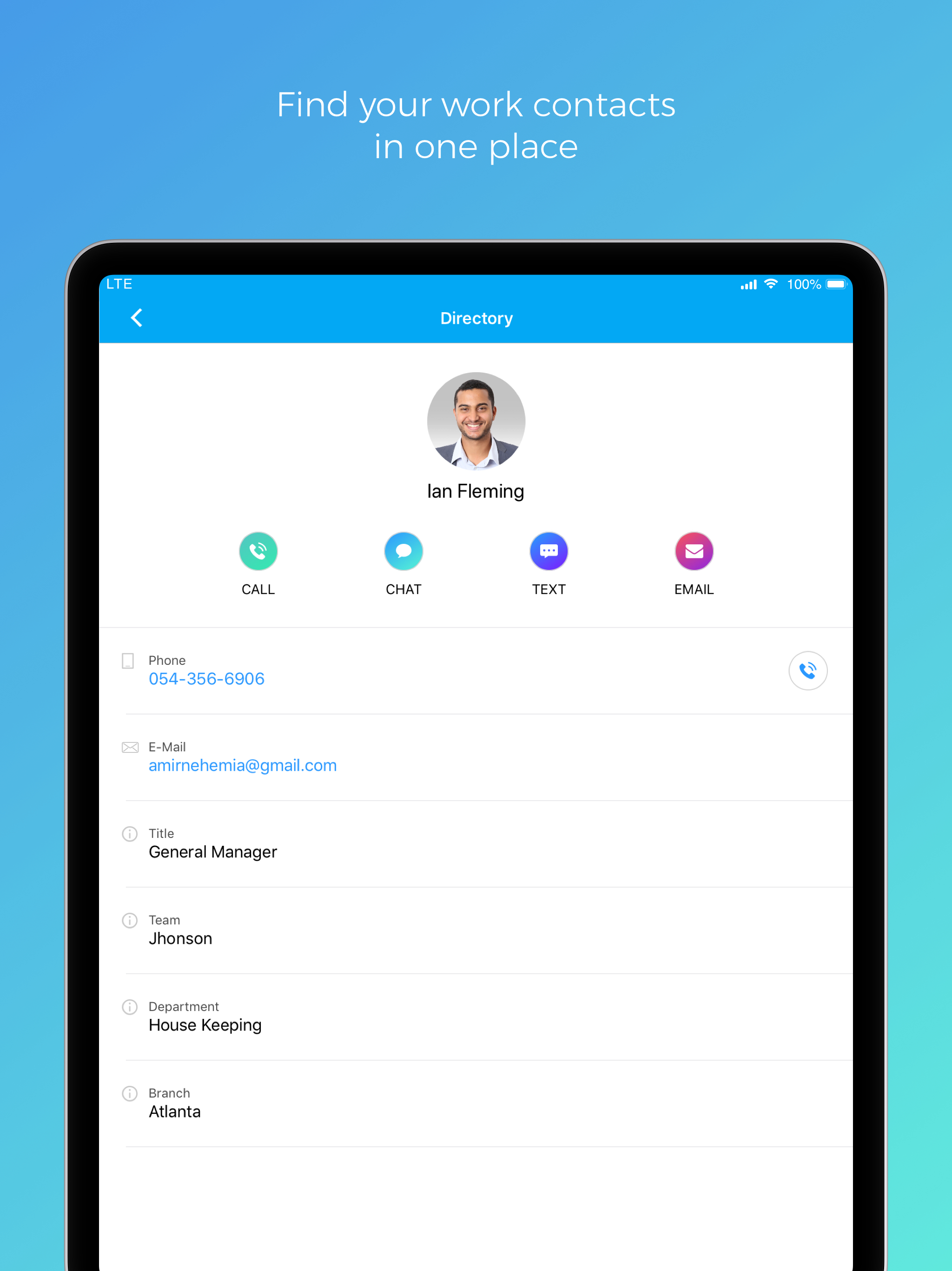 Connecteam Kiosk