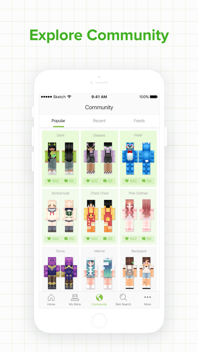 Skinseed Pro For Minecraft By Jason Taylor Ios United States Searchman App Data Information - roblox parkour hex skin roblox free things