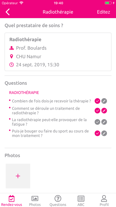 Screenshot #3 pour Think Pink Guide