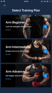 arm workout iphone screenshot 1