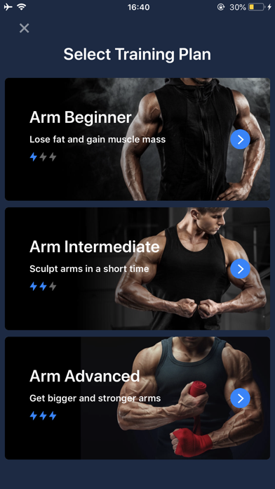 Arm Workout Screenshot