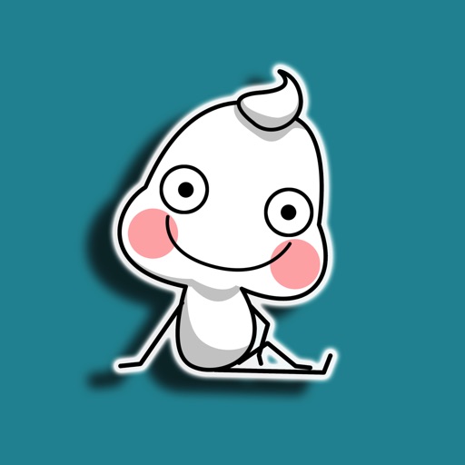 Cute Cartoon Man Stickers