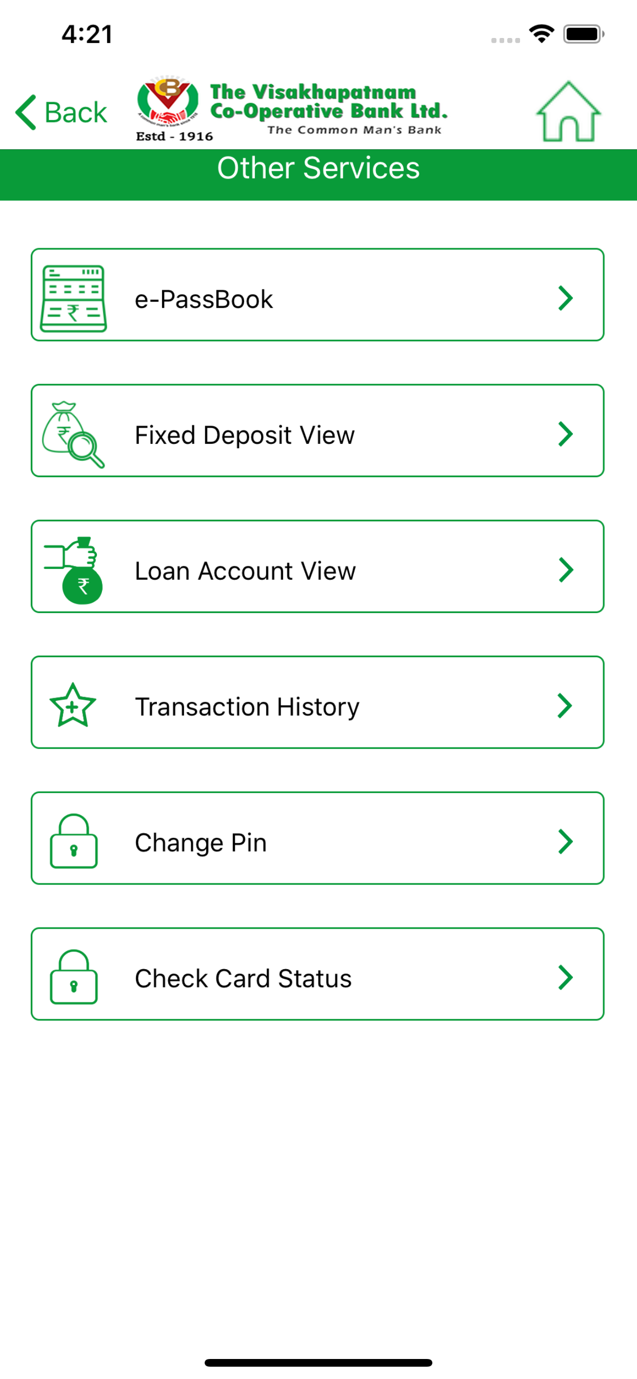 VCBL Mobi App screenshot 7